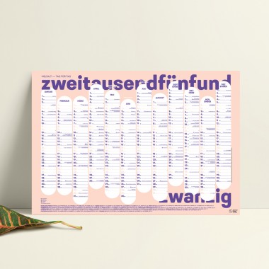 »Wankalender A2 Toni«: Vielfalt – Tag für Tag