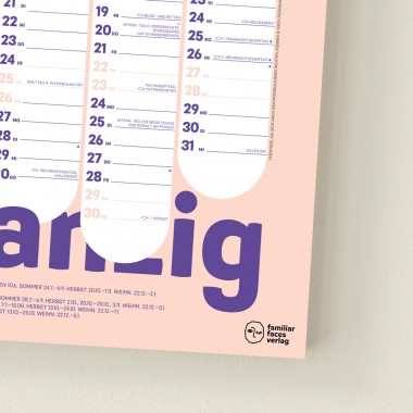 »Wankalender A2 Toni«: Vielfalt – Tag für Tag