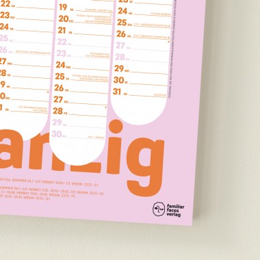 »Wandkalender A2 Ånni«: Vielfalt - Tag für Tag