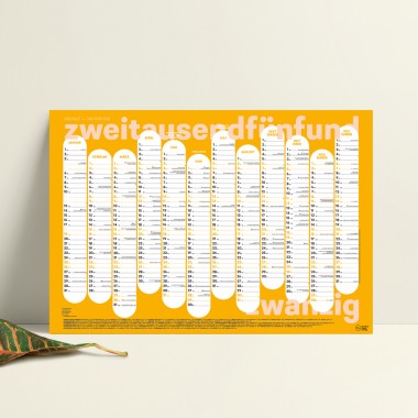 »Wandkalender A2 Esra«: Vielfalt - Tag für Tag
