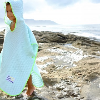 We Make Patterns - Kinderponcho Mint