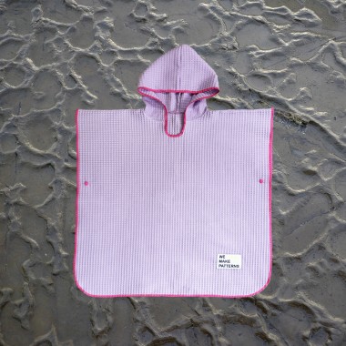 We Make Patterns - Kinderponcho Lila
