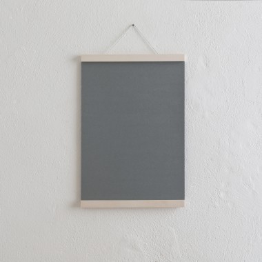 KLEINWAREN / VON LAUFENBERG Magnetische Posterleisten / Bilderleiste Ahorn A3
