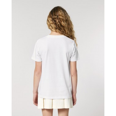 Love is the new black - MORE AMORE Mini - T-Shirt white