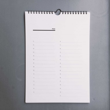 Geburtstagskalender / Immerwährend