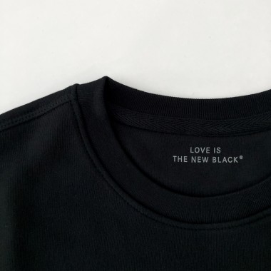 Love is the new black — More Amore / Unisex Sweatshirt