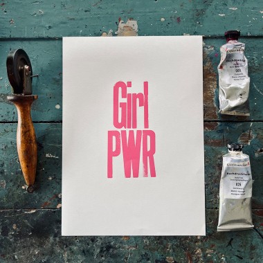 Girl PWR
Letterpress von papelami