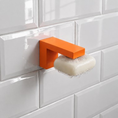 Magnetischer Seifenhalter mit innovativer Seifenkrone - superstark und aus nachhaltigem Material - von Grellroth Design