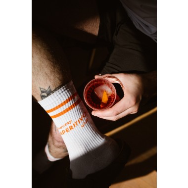 sunday aperitivo club socken - weiß - larrys fashion