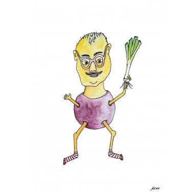 LAUCH MAN - Art Print A3 // FUNST Studio, Verena Senn