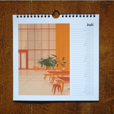 Leipzig Kalender 2026 - quadratisch, 21 x 21 cm | ostkarte