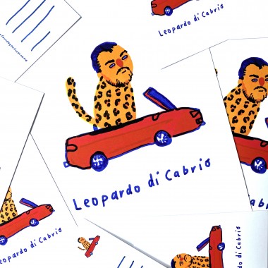 LEOPARDO DI CABRIO - Print A4 - finallyfoundagoodusername