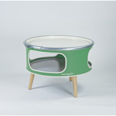 Lockengelöt Betty Ölfass-Couchtisch