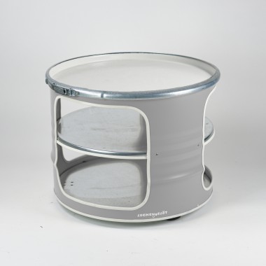 Lockengelöt - Bob - Der Couchtisch aus einem Ölfass