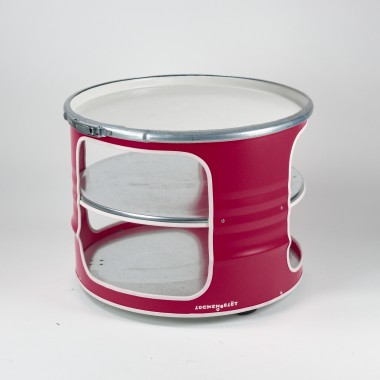 Lockengelöt - Bob - Der Couchtisch aus einem Ölfass