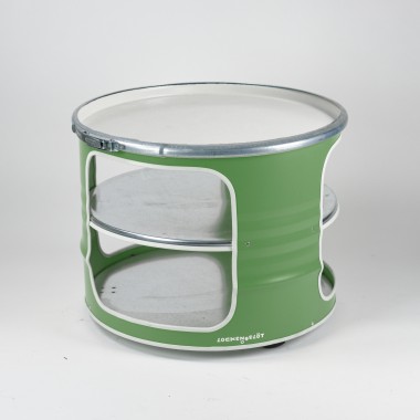 Lockengelöt - Bob - Der Couchtisch aus einem Ölfass