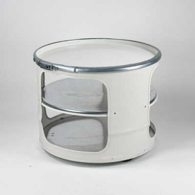 Lockengelöt - Bob - Der Couchtisch aus einem Ölfass