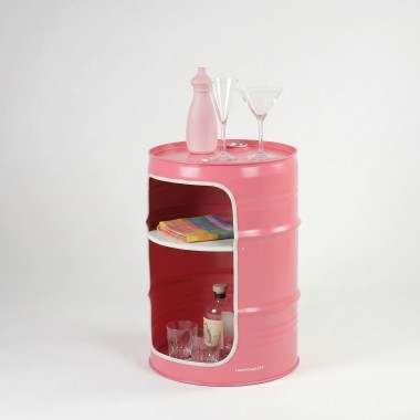 Lockengelöt - Minibar aus Hamburger Ölfässern