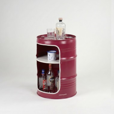 Lockengelöt - Minibar aus Hamburger Ölfässern