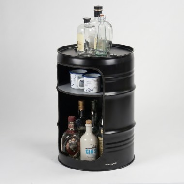 Lockengelöt - Minibar aus Hamburger Ölfässern
