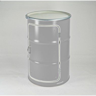 Lockengelöt - Büroschrank aus einem Hamburger Ölfass