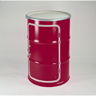 Lockengelöt - Büroschrank aus einem Hamburger Ölfass