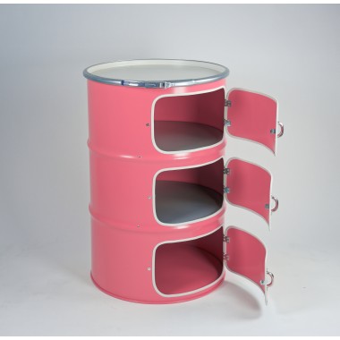 Lockengelöt - Dreitürer aus einem Ölfass