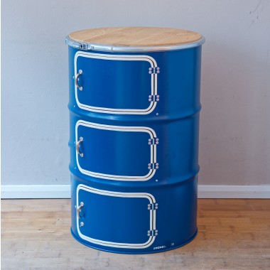 Lockengelöt - Dreitürer aus einem Ölfass