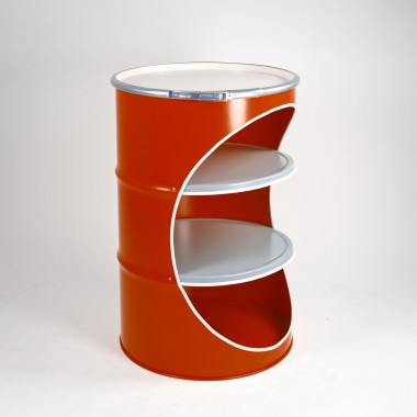 Lockengelöt - Schrank-Oval - aus einem Hamburger Ölfass
