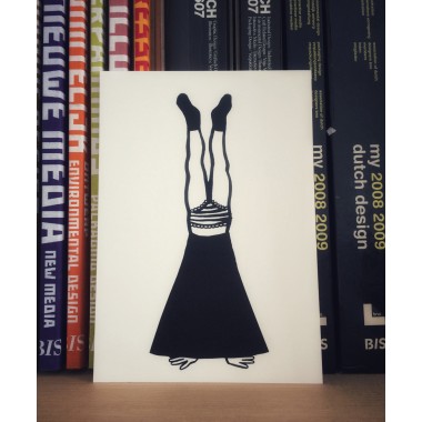 Postkarte – Print (DIN A5), Handstand