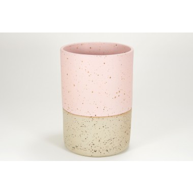 MIN - handgemachte Keramik Vase rosa - Anita Riesch