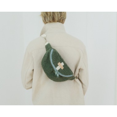 MULINU | Teddy Bauchtasche HENNES Mangold