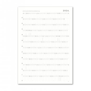 Wandkalender 2026 - SANS. Wandkalender 2026 - SANS.