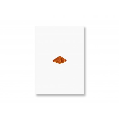 Postkarte Croissant, 3er-Set - SANS.