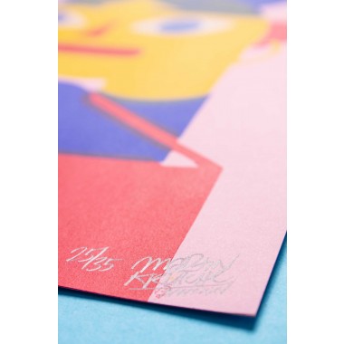 Martin Krusche - Schablonendruck »Mädchen«, DINA4