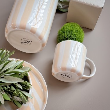 Magazin Minori - Teller Stripes - boho beige
