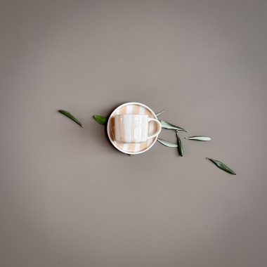 Magazin Minori - Espresso Stripes - boho beige (2er Set - 4 Teile)