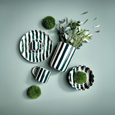 Magazin Minori - Teller Stripes - gentle green