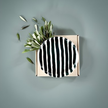 Magazin Minori - Teller Stripes - gentle green