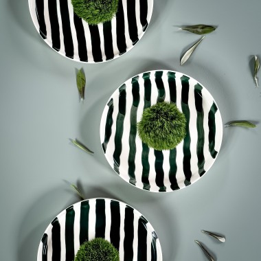 Magazin Minori - Teller Stripes - gentle green