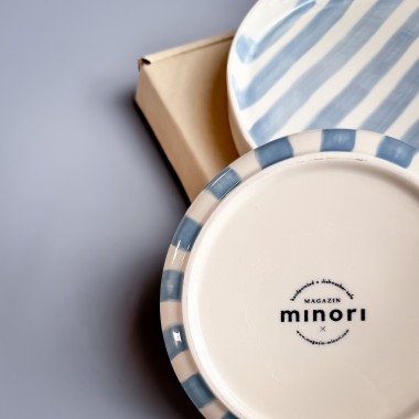 Becher Stripes - morning azzurro