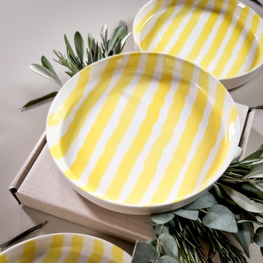 Magazin Minori - Teller Stripes - spiaggia yellow