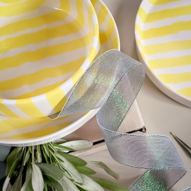 Magazin Minori - Schale Stripes - spiaggia yellow