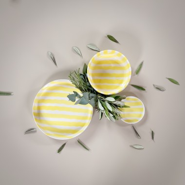 Magazin Minori - Teller Stripes - spiaggia yellow