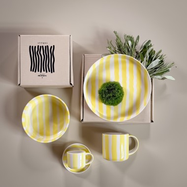 Magazin Minori - Teller Stripes - spiaggia yellow