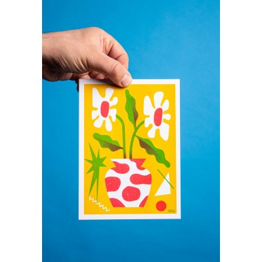 Martin Krusche - Riosgraphie »Magherite«, 13x18cm