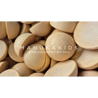 BALLANCE (XL) - Gedulds- & Geschicklichkeitsspiel für Jung und Alt (Set mit 20 Teilen) - Manukakids