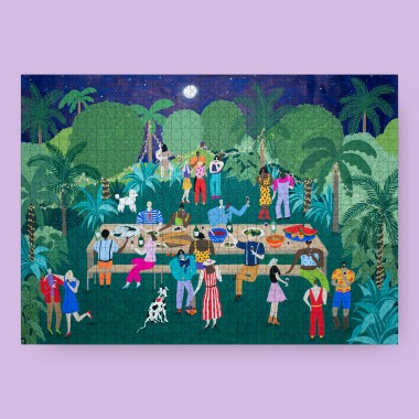 Das Puzzle Kollektiv - Puzzle "Midnight in Paradise" 1000 Teile