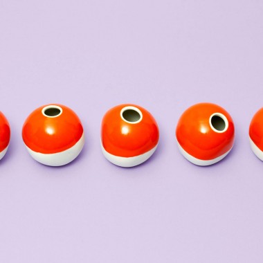 Vase PEPPLE orange