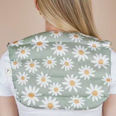 Nackenkissen mit Bio-Dinkel gefüllt "Daisy Matcha" – Tochter von Walter